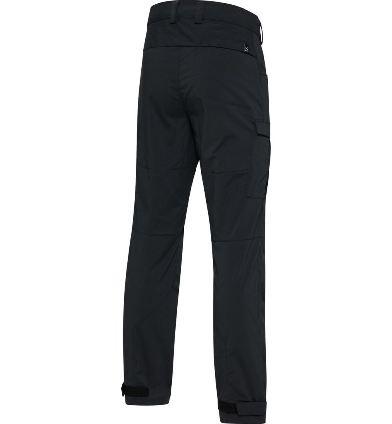 Men's Haglöfs Mid Standard Pant Hiking Trousers Black Canada | YI07-737