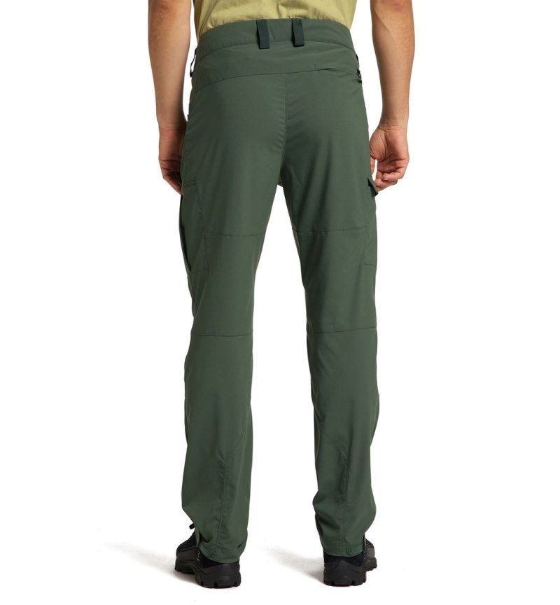 Men's Haglöfs Mid Standard Pant Hiking Trousers Green Canada | FT05-505