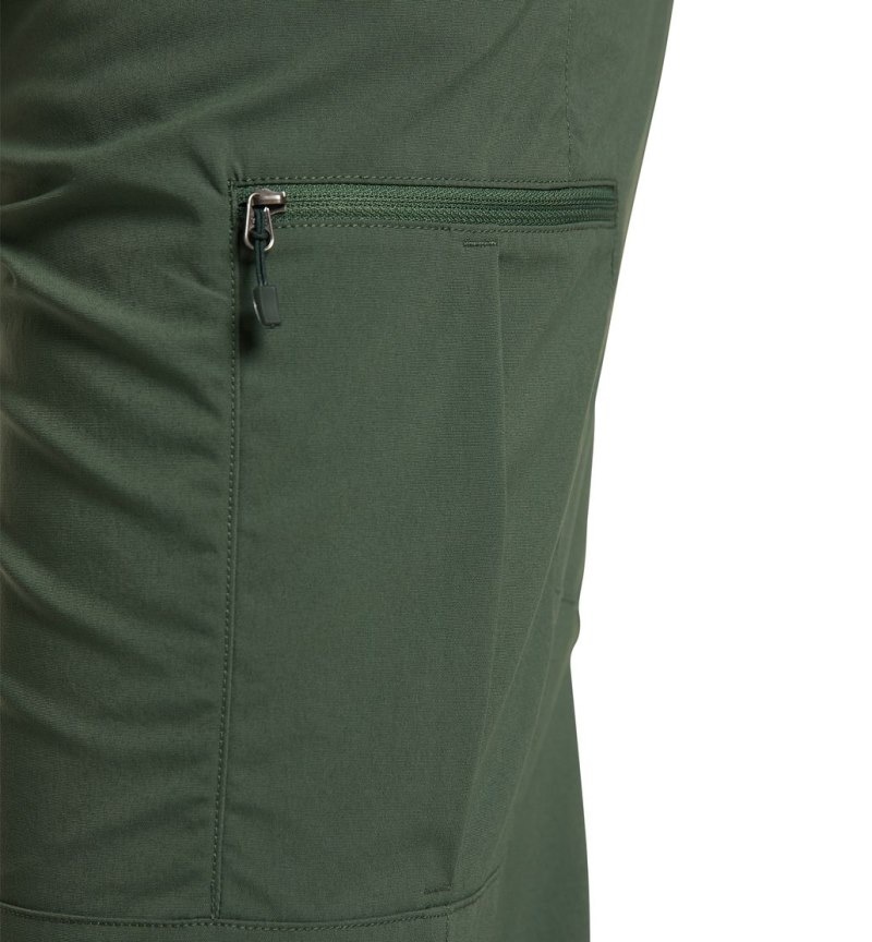 Men's Haglöfs Mid Standard Pant Hiking Trousers Green Canada | FT05-505