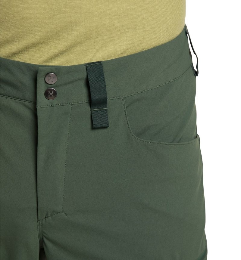 Men's Haglöfs Mid Standard Pant Hiking Trousers Green Canada | FT05-505