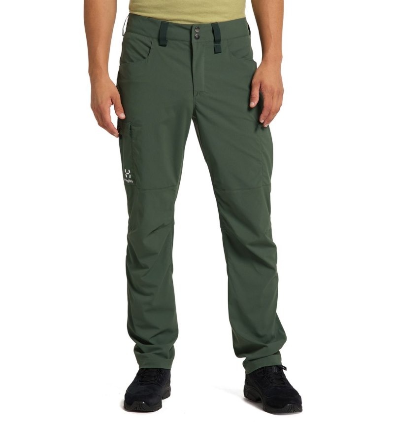 Men\'s Haglöfs Mid Standard Pant Hiking Trousers Green Canada | FT05-505