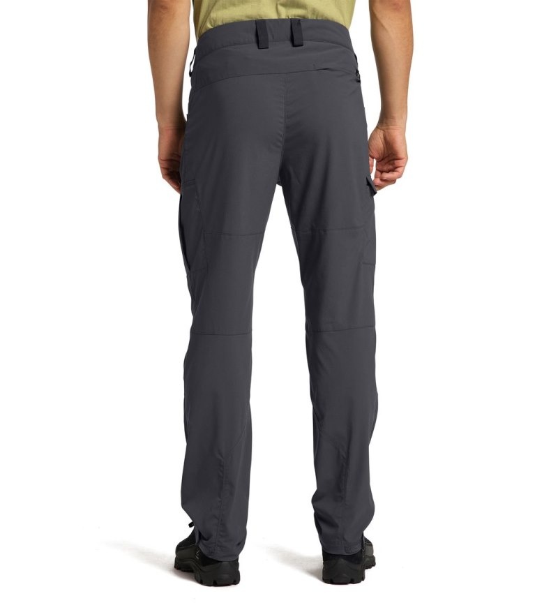 Men's Haglöfs Mid Standard Pant Hiking Trousers Magnetite Canada | UT62-782