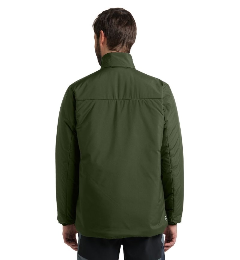 Men's Haglöfs Mimic Silver Jacket Insulated Jackets Green Canada | XE76-468