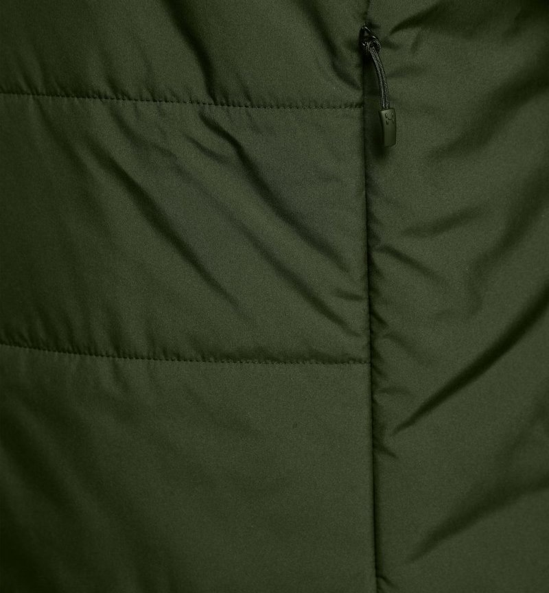 Men's Haglöfs Mimic Silver Jacket Insulated Jackets Green Canada | XE76-468