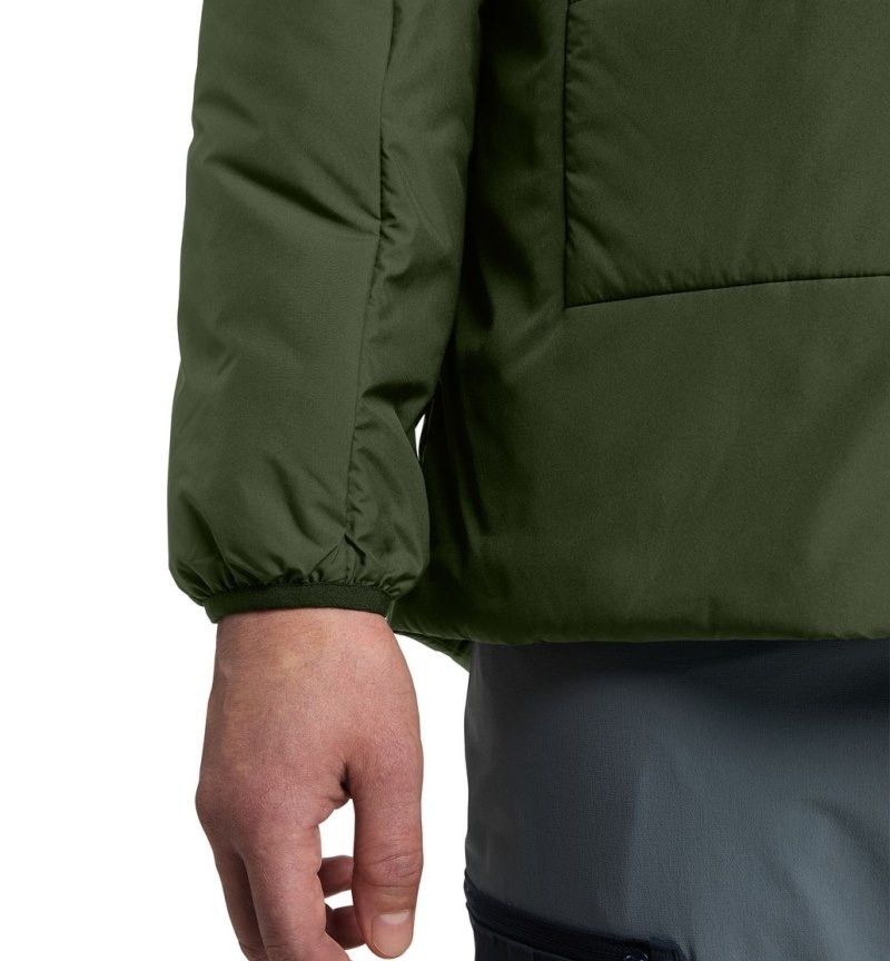 Men's Haglöfs Mimic Silver Jacket Insulated Jackets Green Canada | XE76-468