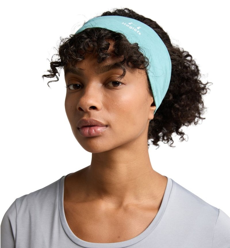 Men's Haglöfs Mirre Headband Headband Green Blue Canada | SY14-424