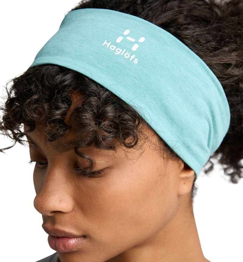 Men's Haglöfs Mirre Headband Headband Green Blue Canada | SY14-424