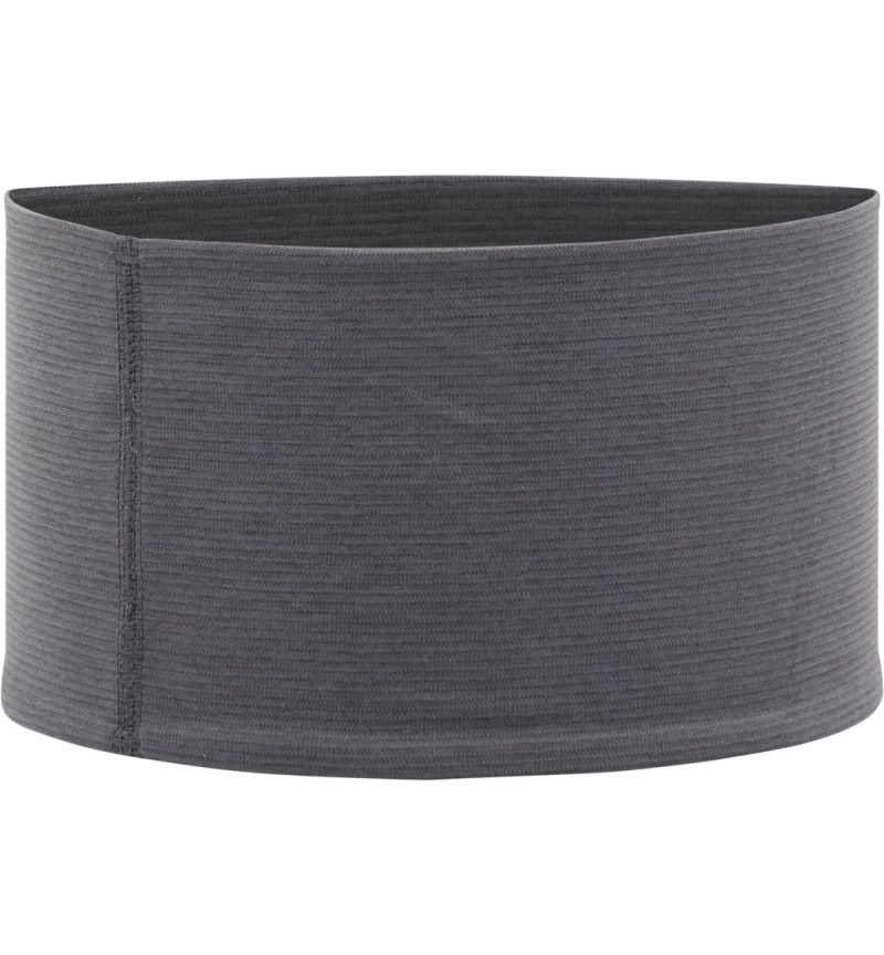 Men's Haglöfs Mirre Headband Headband Magnetite Canada | QR26-791