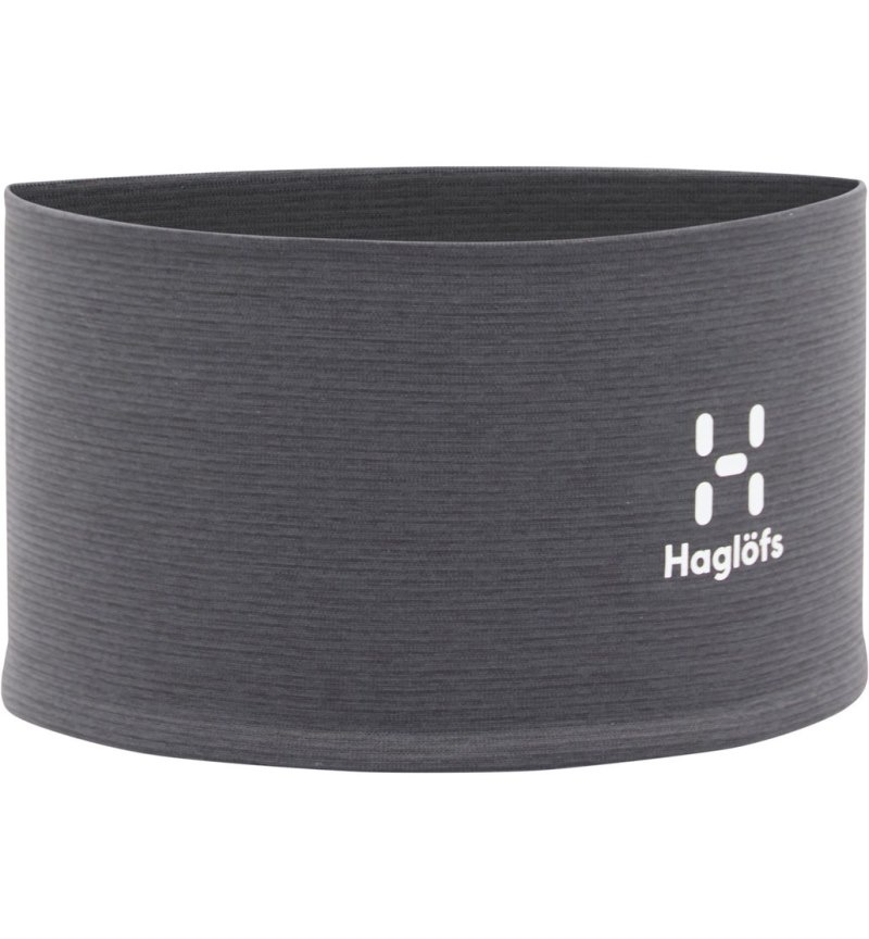 Men's Haglöfs Mirre Headband Headband Magnetite Canada | QR26-791