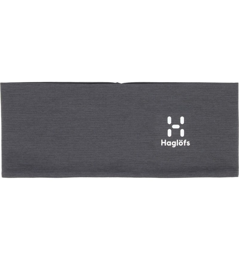 Men's Haglöfs Mirre Headband Headband Magnetite Canada | QR26-791