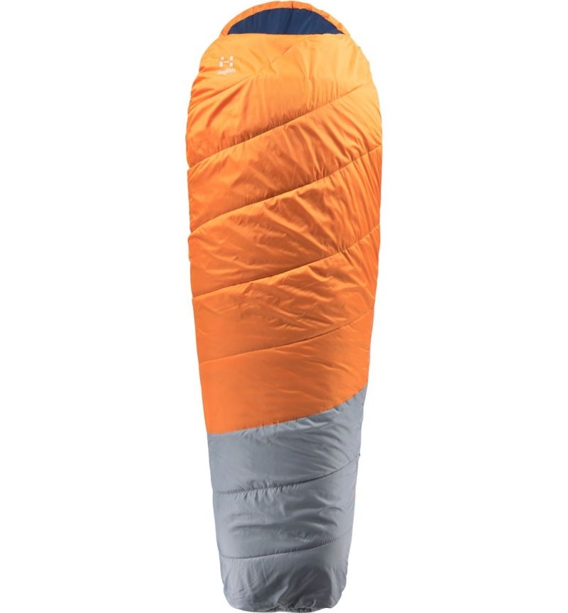 Men\'s Haglöfs Moonlite -1 Sleeping Bags Tangerine / Grey Canada | DJ22-167