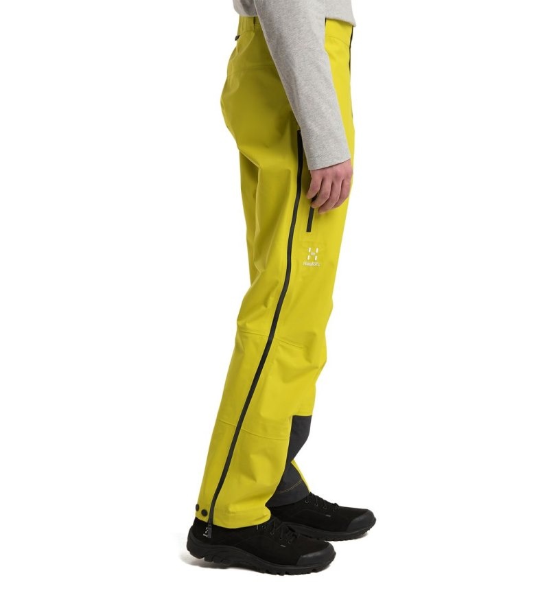 Men's Haglöfs ROC GTX Pant Waterproof Trousers Aurora Canada | SK62-487