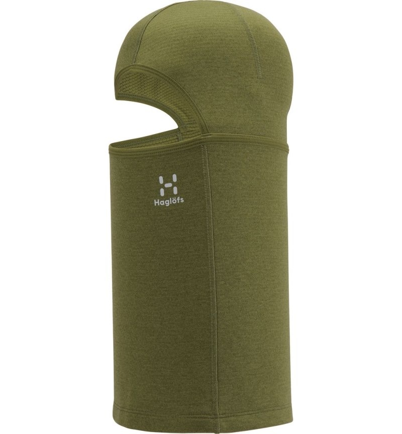 Men's Haglöfs Ripper Balaclava Facemask Olive Green Canada | GK76-868