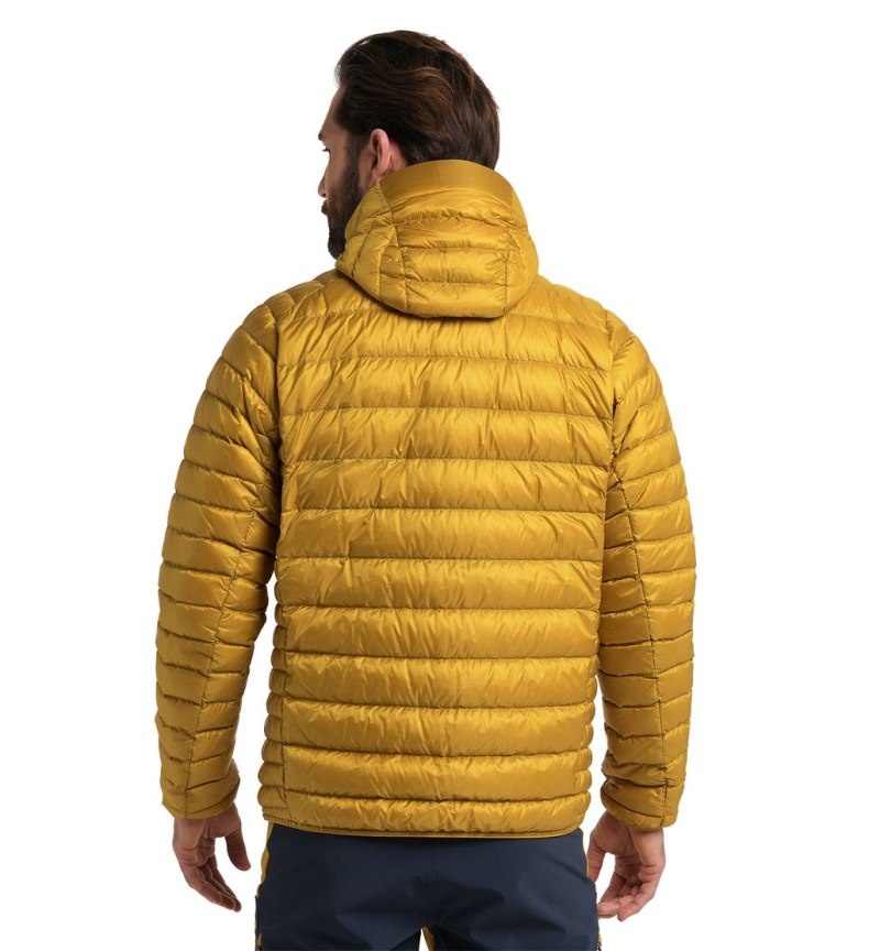 Men's Haglöfs Roc Down Hood Insulated Jackets Autumn Leaves Canada | ME20-103