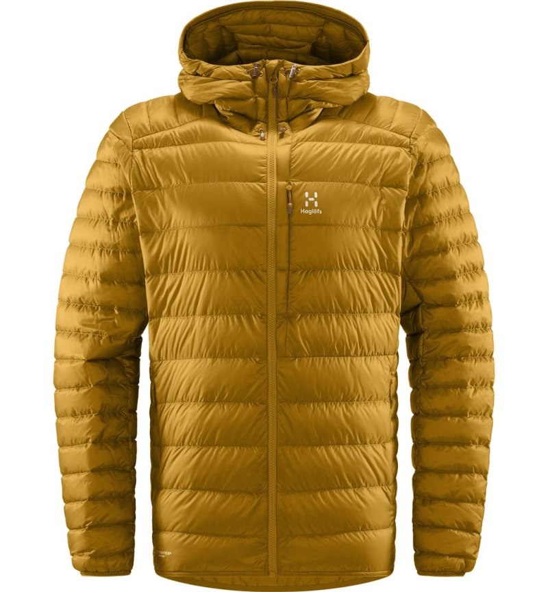 Men's Haglöfs Roc Down Hood Insulated Jackets Autumn Leaves Canada | ME20-103