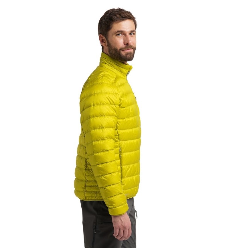 Men's Haglöfs Roc Down Jacket Insulated Jackets Aurora Canada | UK64-319