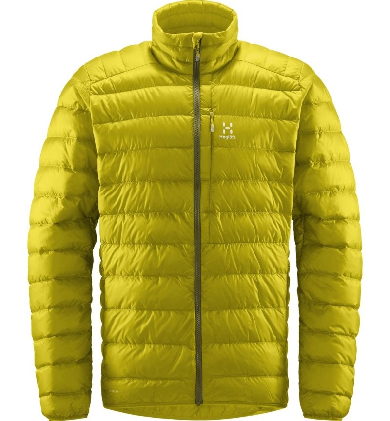 Men's Haglöfs Roc Down Jacket Insulated Jackets Aurora Canada | UK64-319