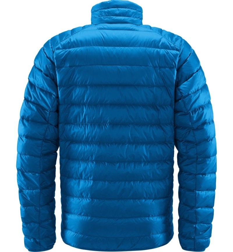 Men's Haglöfs Roc Down Jacket Insulated Jackets Blue Canada | OB40-519