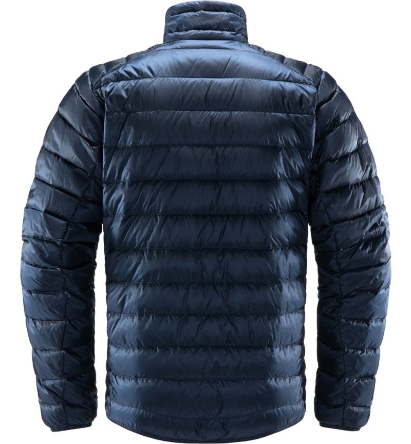 Men's Haglöfs Roc Down Jacket Insulated Jackets Blue Canada | LX48-885