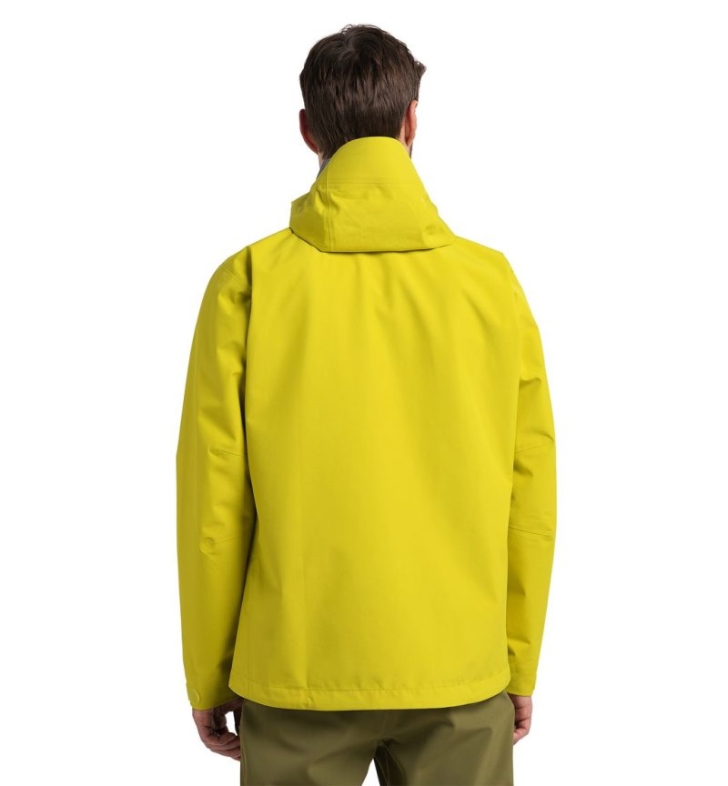 Men's Haglöfs Roc GTX Jacket Windbreaker Aurora Canada | JU80-439