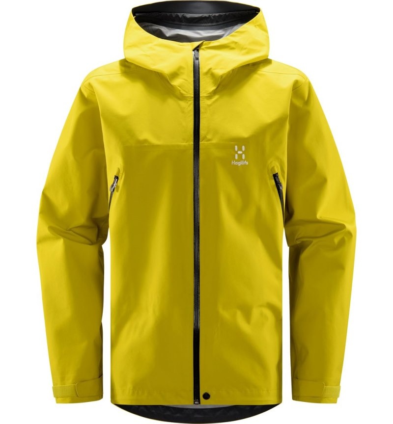 Men's Haglöfs Roc GTX Jacket Windbreaker Aurora Canada | JU80-439