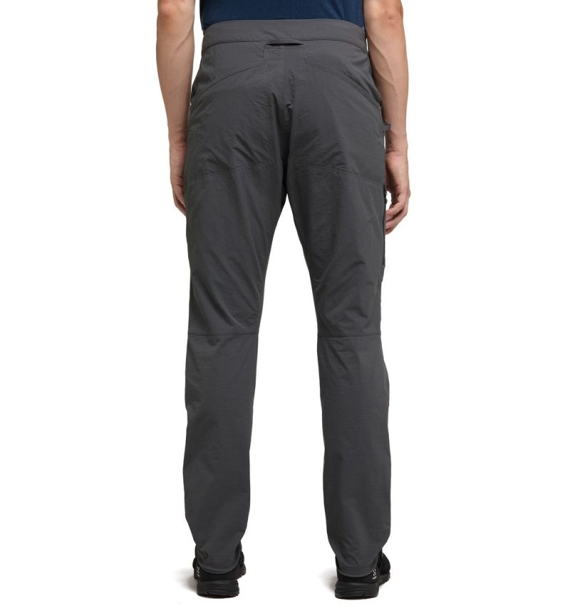 Men's Haglöfs Roc Spitz Pant Waterproof Trousers Magnetite Canada | EK03-164