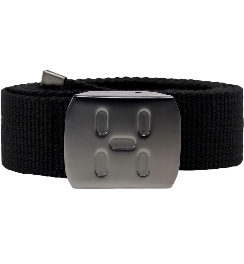 Men's Haglöfs Sajvva Belt Belts Black Canada | GG08-014