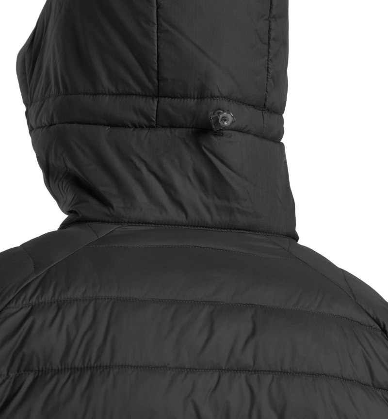 Men's Haglöfs Spire Mimic Hood Insulated Jackets Black Canada | WN04-036