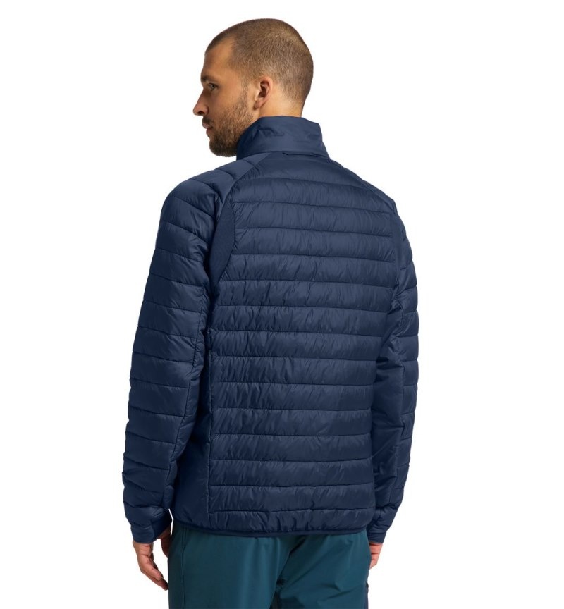 Men's Haglöfs Spire Mimic Jacket Insulated Jackets Blue Canada | BM71-201