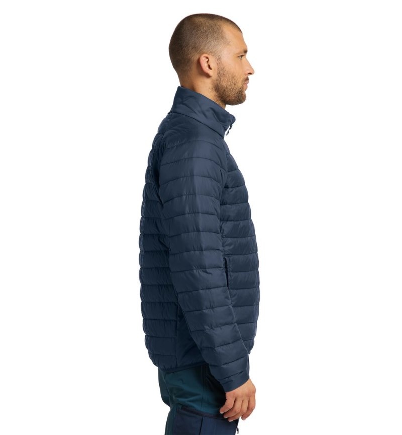 Men's Haglöfs Spire Mimic Jacket Insulated Jackets Blue Canada | BM71-201