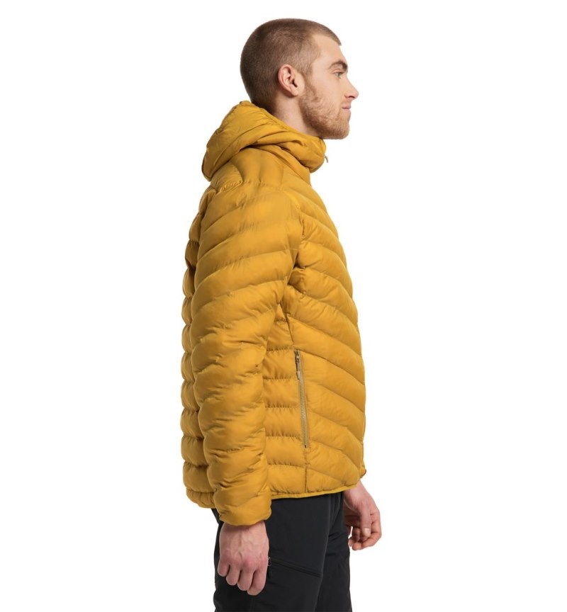 Men's Haglöfs Särna Mimic Hood Insulated Jackets Autumn Leaves Canada | VO89-257