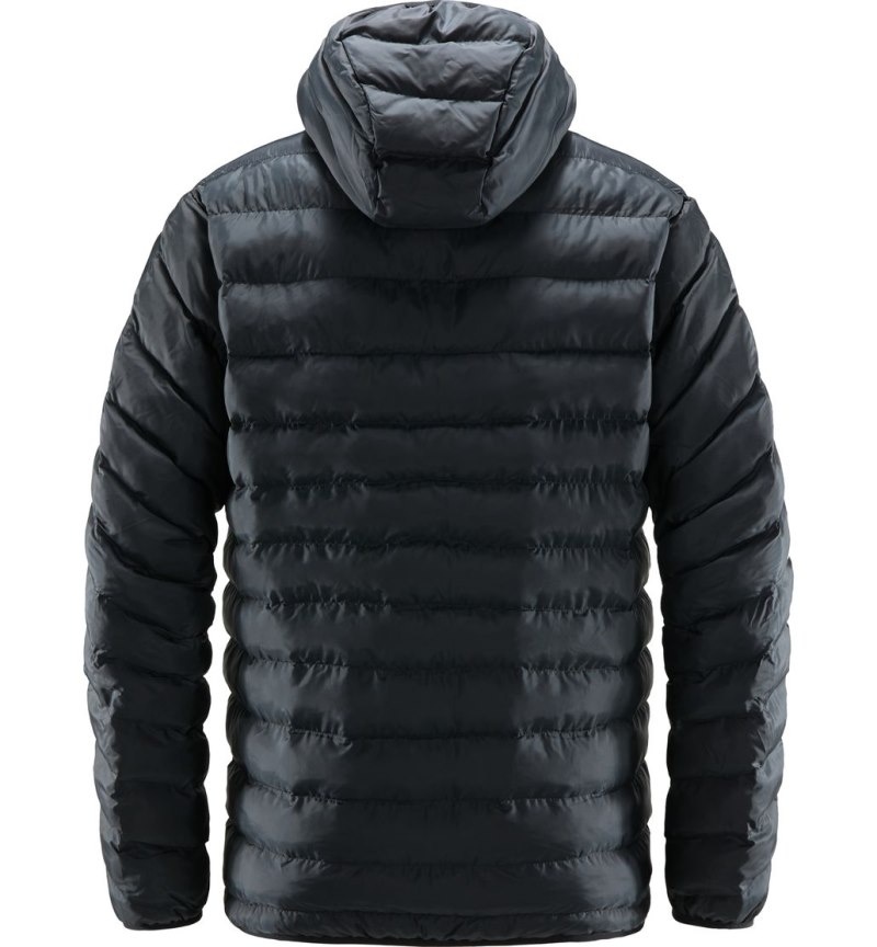 Men's Haglöfs Särna Mimic Hood Insulated Jackets Black Canada | ZS52-161