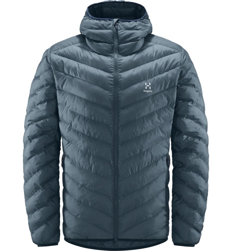 Men's Haglöfs Särna Mimic Hood Insulated Jackets Blue Canada | LR10-845