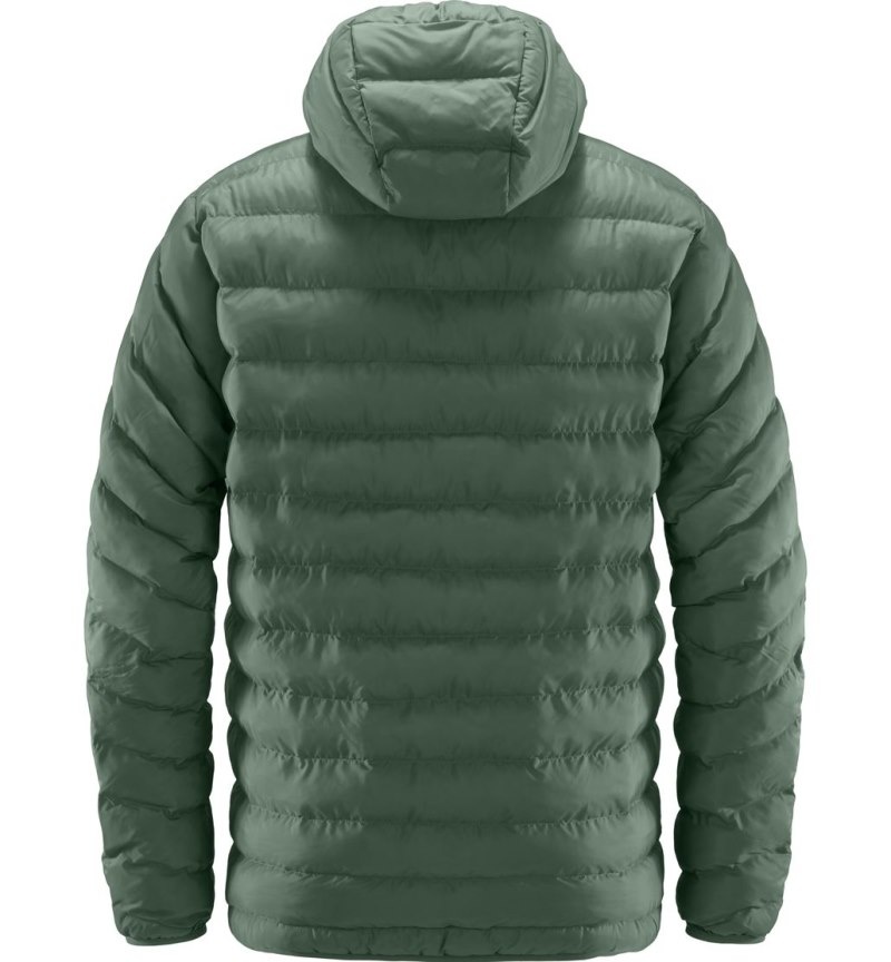 Men's Haglöfs Särna Mimic Hood Insulated Jackets Green Canada | BE99-067