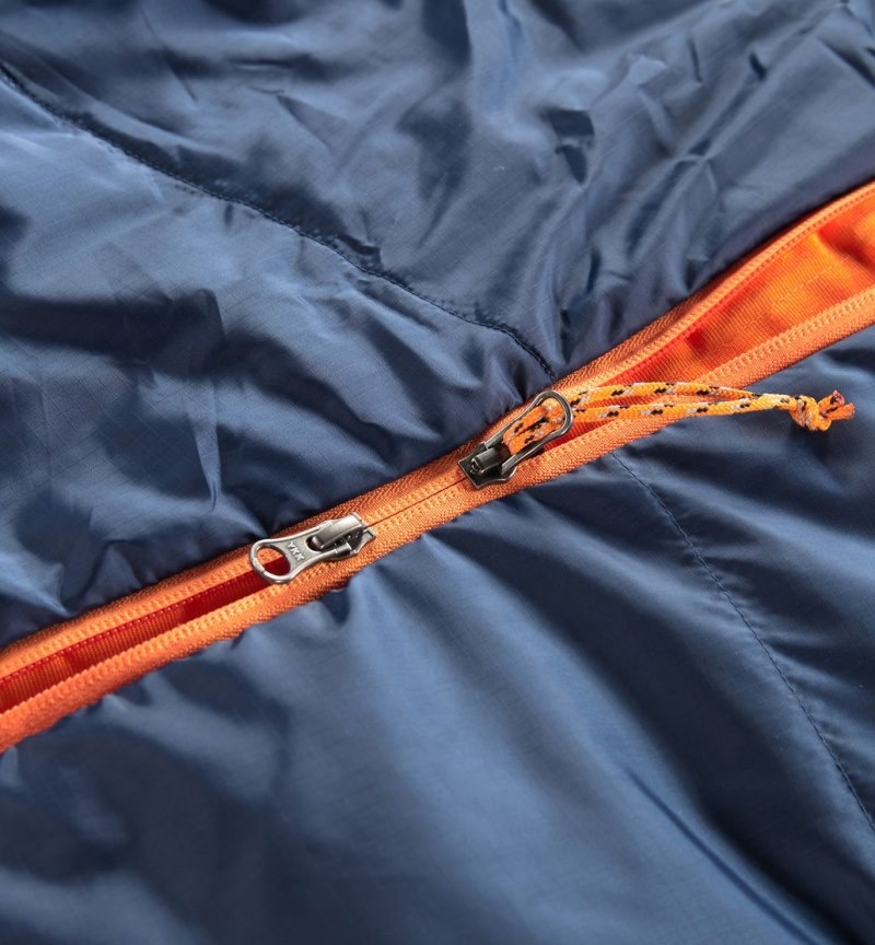 Men's Haglöfs Tarius -18 Sleeping Bags Deep Blue / Tangerine Canada | VO29-939