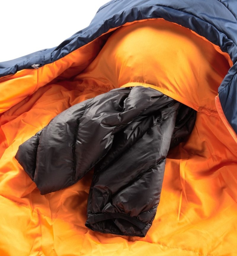 Men's Haglöfs Tarius -18 Sleeping Bags Deep Blue / Tangerine Canada | VO29-939