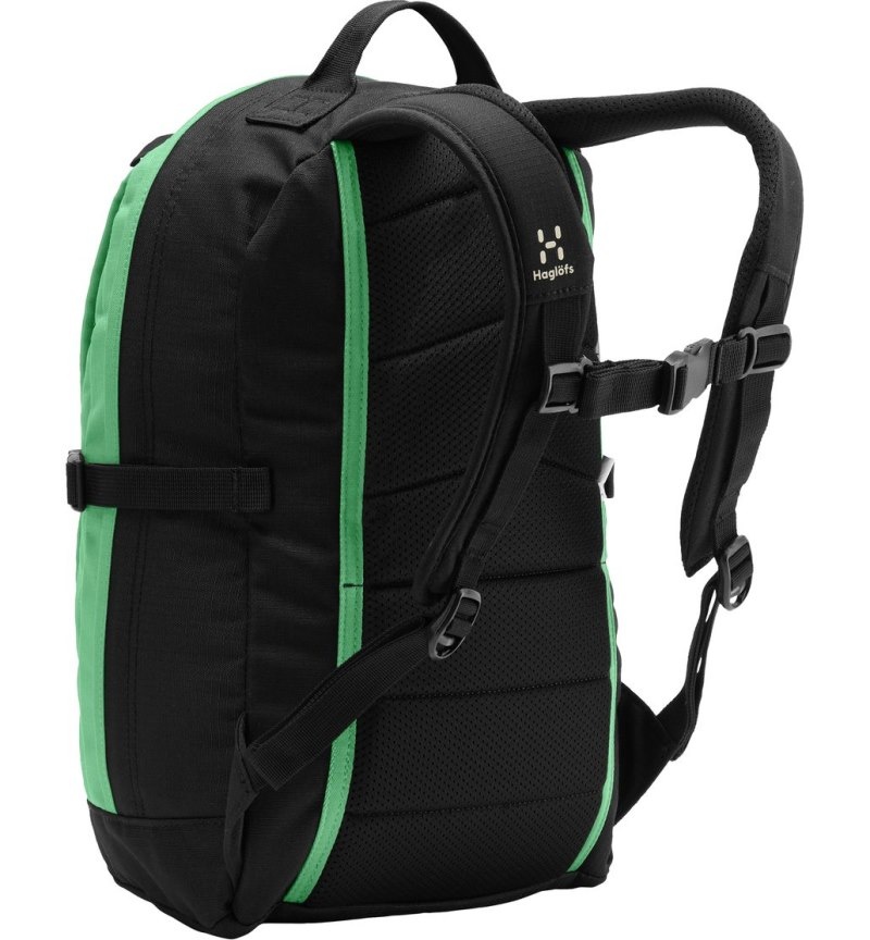 Men's Haglöfs Tight Junior 15 Backpacks Black / Mint Canada | LX17-317