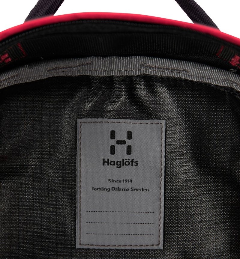 Men's Haglöfs Tight Junior 15 Backpacks Black / Red Canada | VT86-139