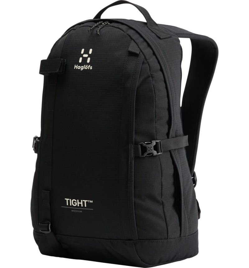 Men\'s Haglöfs Tight Medium Daypacks & Laptop Backpacks Black Canada | VG44-159