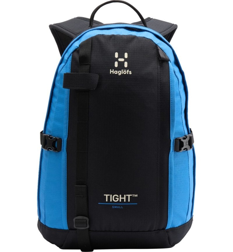 Men's Haglöfs Tight Small Daypacks & Laptop Backpacks Black / Blue Canada | OF22-185