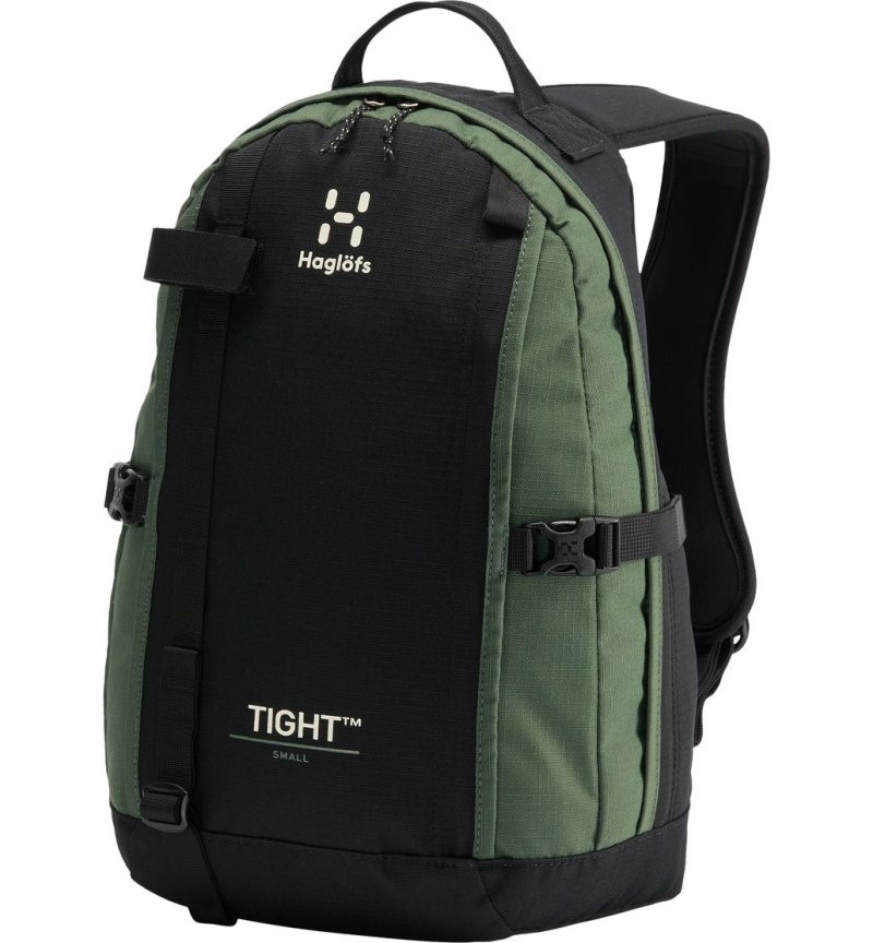 Men's Haglöfs Tight Small Daypacks & Laptop Backpacks Black / Green Canada | OT69-224