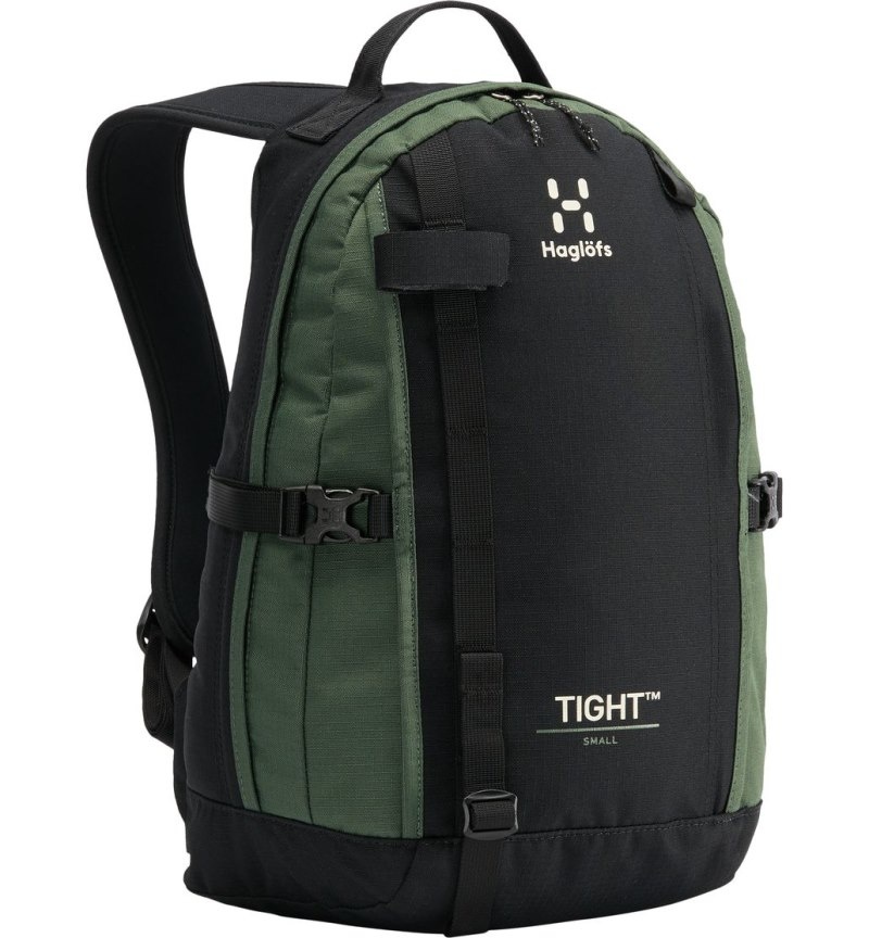 Men's Haglöfs Tight Small Daypacks & Laptop Backpacks Black / Green Canada | OT69-224