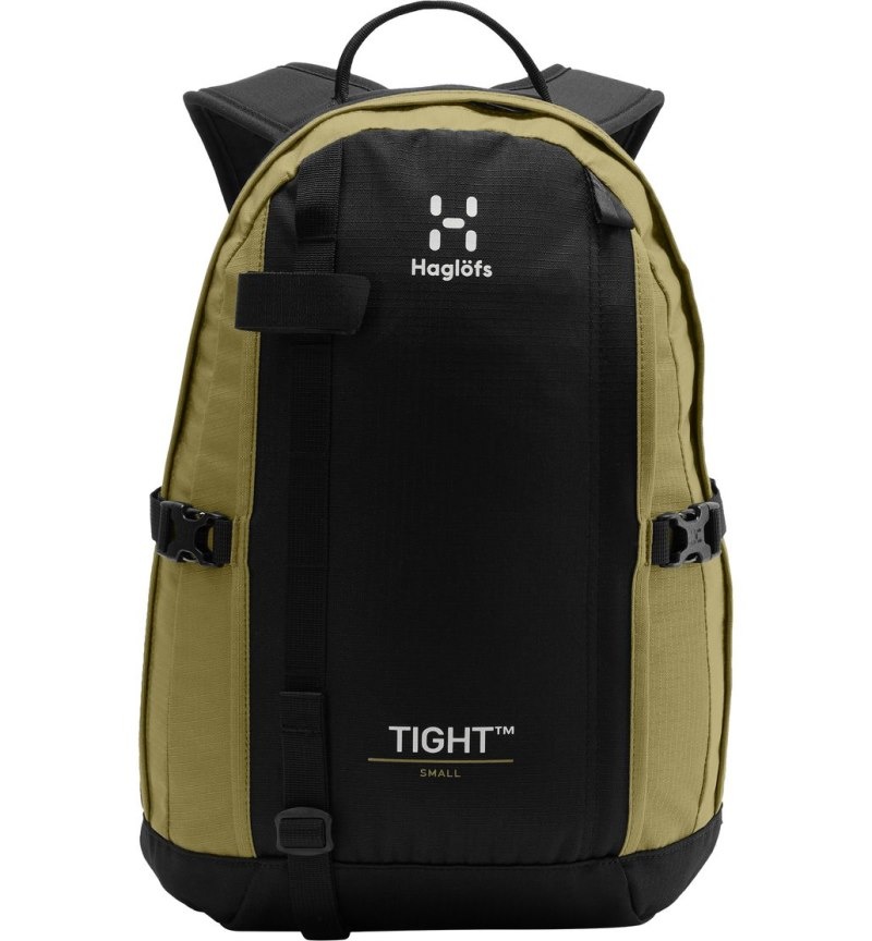 Men's Haglöfs Tight Small Daypacks & Laptop Backpacks Black / Olive Green Canada | AN04-627