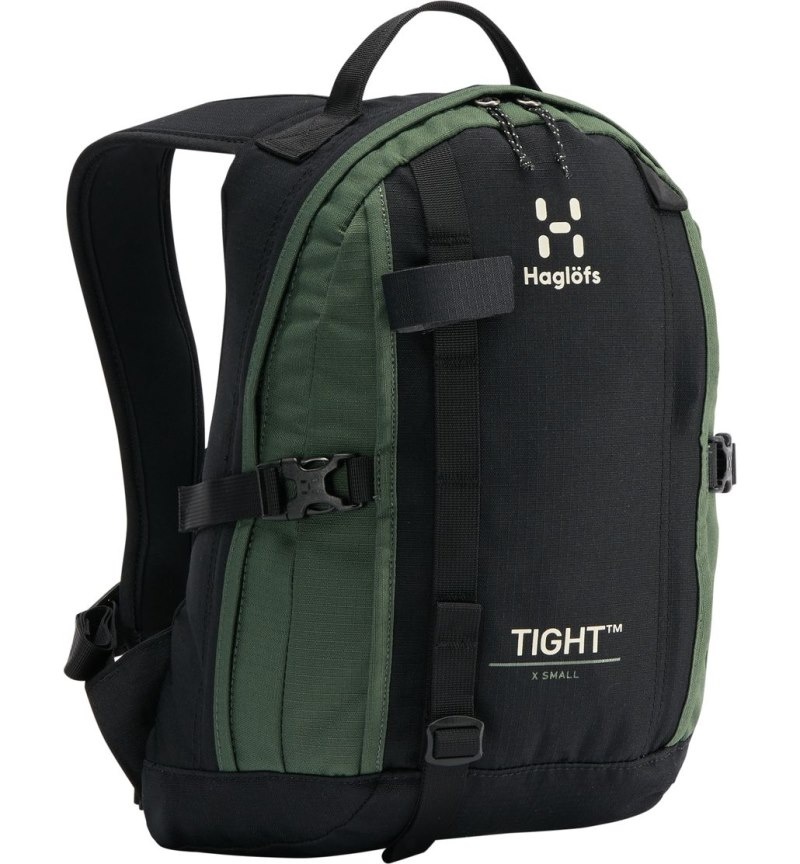 Men's Haglöfs Tight X-Small Backpacks Black / Green Canada | VC93-874