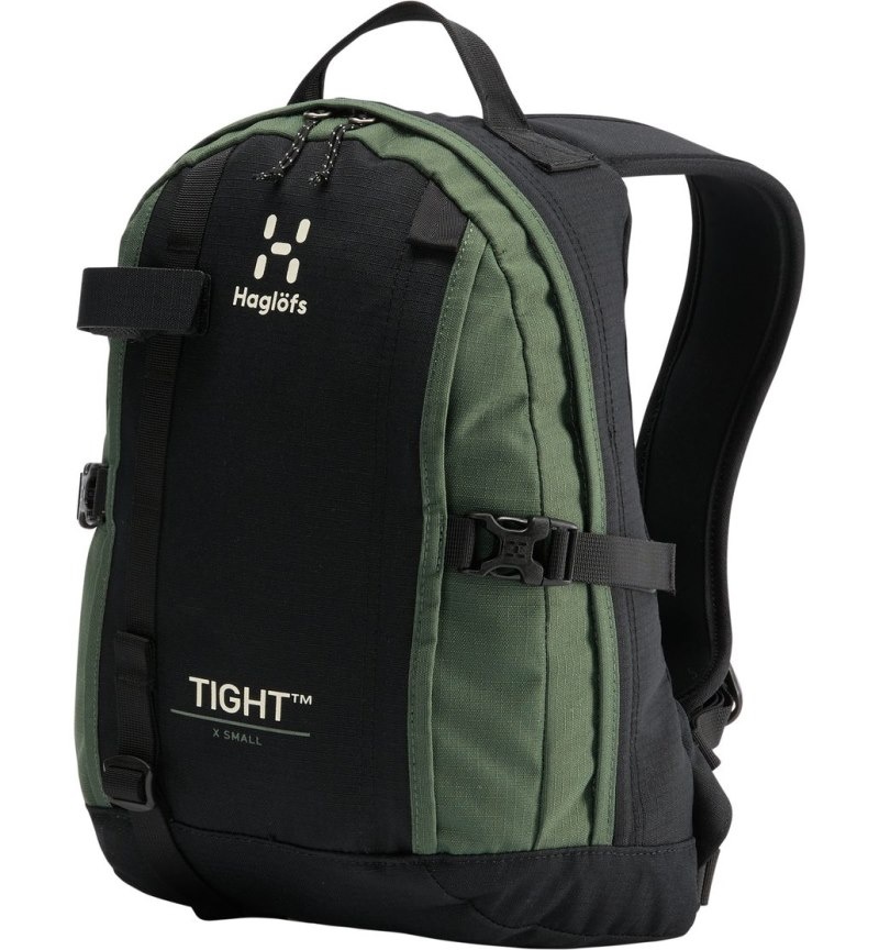 Men\'s Haglöfs Tight X-Small Backpacks Black / Green Canada | VC93-874