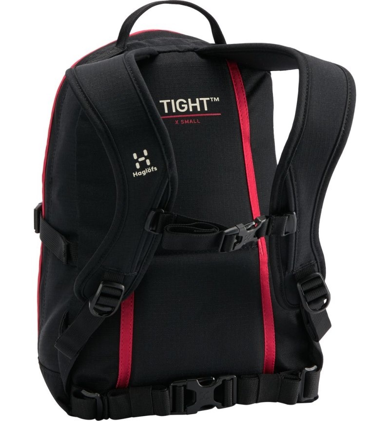 Men's Haglöfs Tight X-Small Backpacks Black / Red Canada | FP91-849