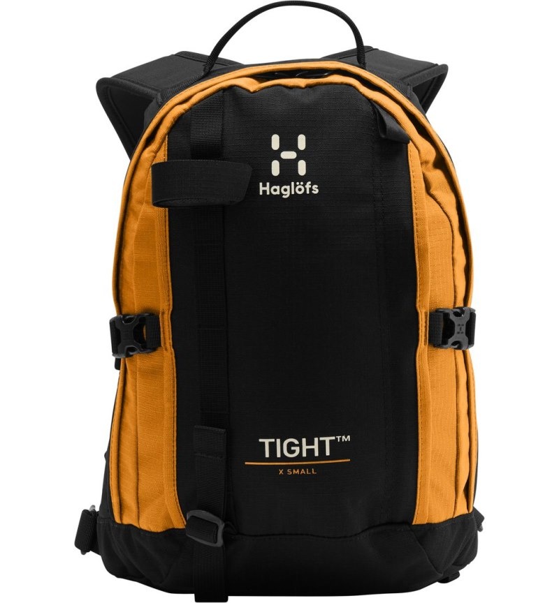 Men's Haglöfs Tight X-Small Backpacks Black / Yellow Canada | JN85-061