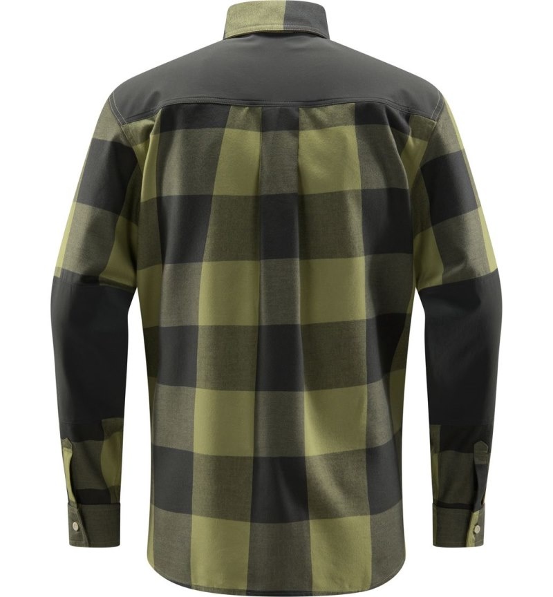 Men's Haglöfs Timmer Shirt Shirts Green / Magnetite Canada | CQ94-175