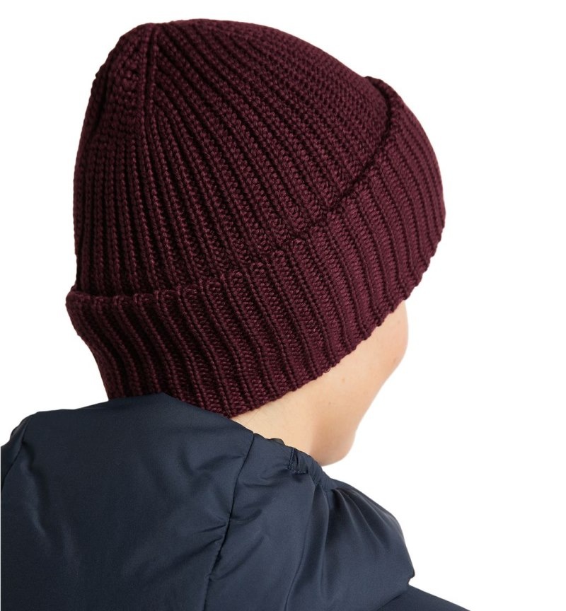 Men's Haglöfs Top Out Beanie Beanies Aubergine Canada | RC80-179