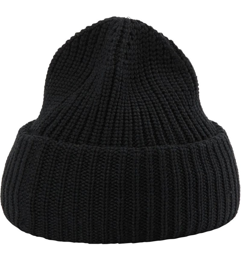 Men's Haglöfs Top Out Beanie Beanies Black Canada | VN26-136